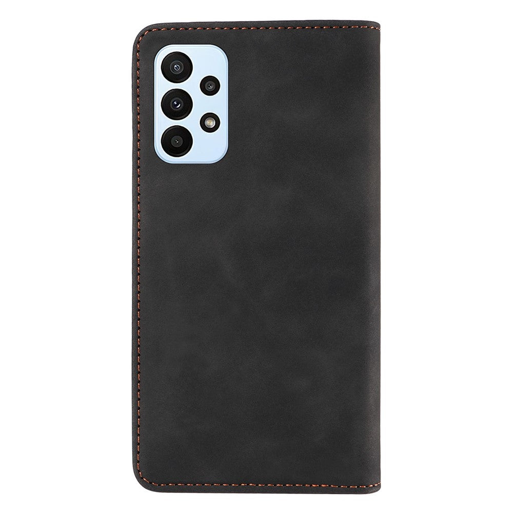 BETOPNICE 003 til Samsung Galaxy A33 5G Slim-Fit Telefoncover PU Læder Stand Cover RFID Blokerende Pung Telefonetui