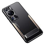 Huawei P60 Pro Stativ Mobilskal TPU + Aluminiumlegering Fallskyddande Mobilskal