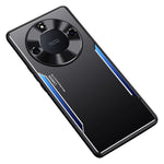 Phone Cover for Honor X40 5G , Shockproof Aluminium Alloy + TPU Back Case