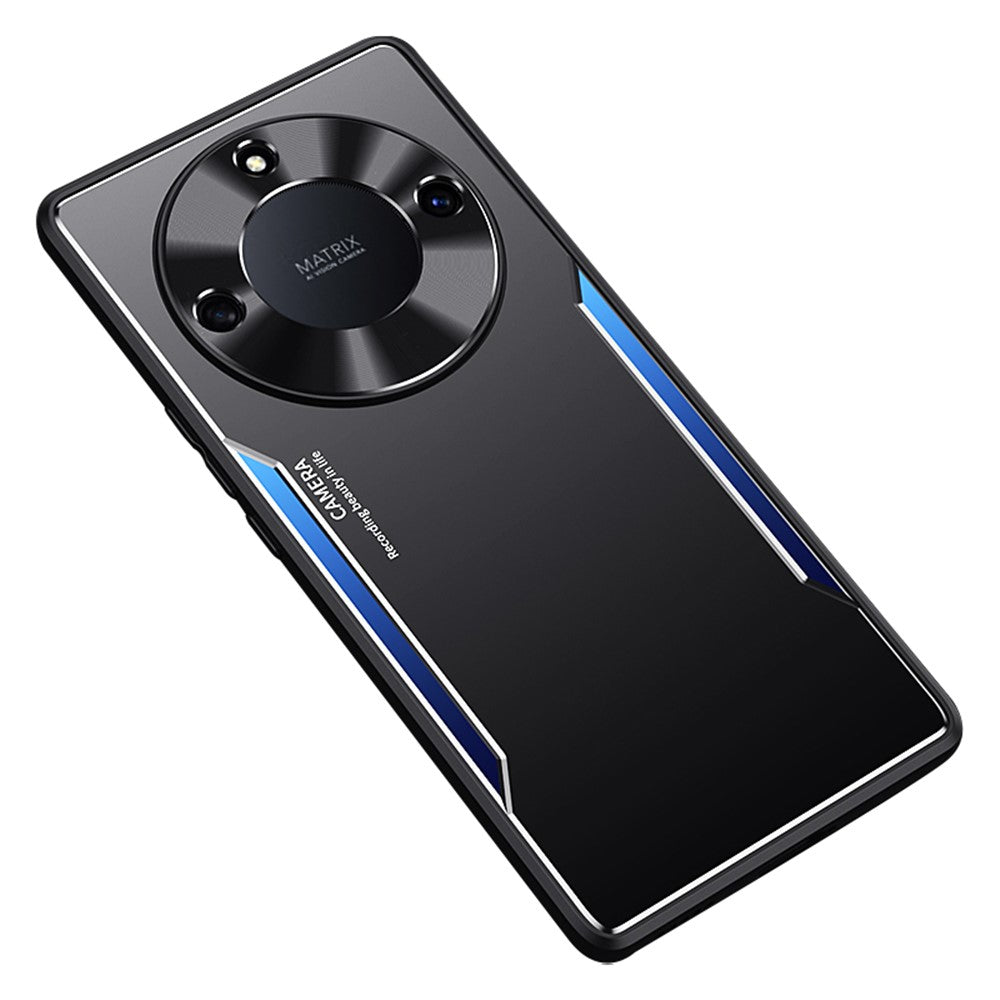 Phone Cover for Honor X40 5G , Shockproof Aluminium Alloy + TPU Back Case