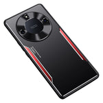 Phone Cover for Honor X40 5G , Shockproof Aluminium Alloy + TPU Back Case