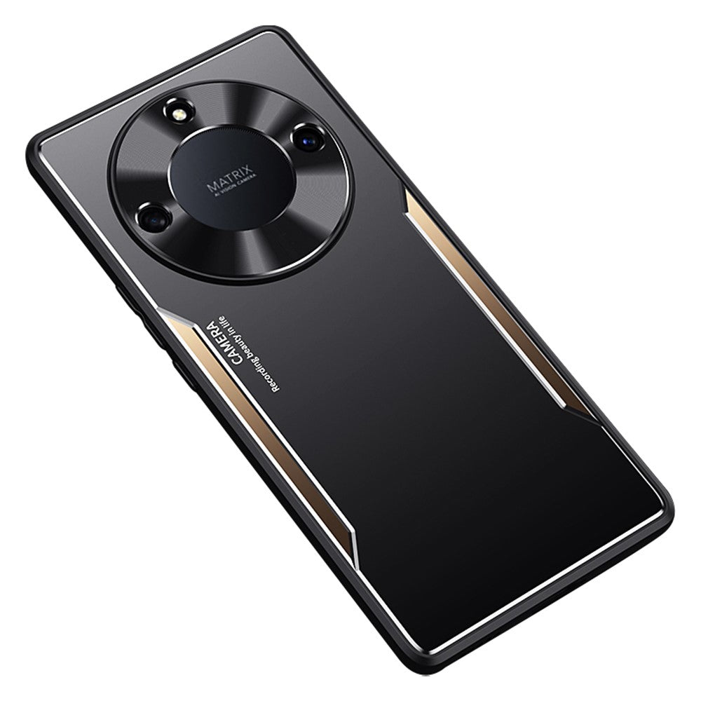 Phone Cover for Honor X40 5G , Shockproof Aluminium Alloy + TPU Back Case