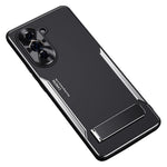 For Huawei nova 10 4G TPU + Aluminium Alloy Phone Case Anti-drop Back Cover with Kickstand