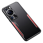 Huawei P60 Pro stötsäkert bakskal i aluminiumlegering + TPU-mobilskydd