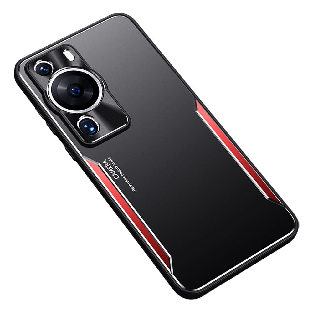 Huawei P60 Pro stötsäkert bakskal i aluminiumlegering + TPU-mobilskydd