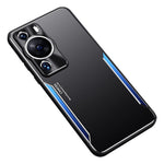 Huawei P60 Pro stötsäkert bakskal i aluminiumlegering + TPU-mobilskydd