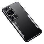 Stötsäkert mobilskal för Huawei P60 i aluminiumlegering + TPU-repskydd