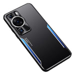 Stötsäkert mobilskal för Huawei P60 i aluminiumlegering + TPU-repskydd