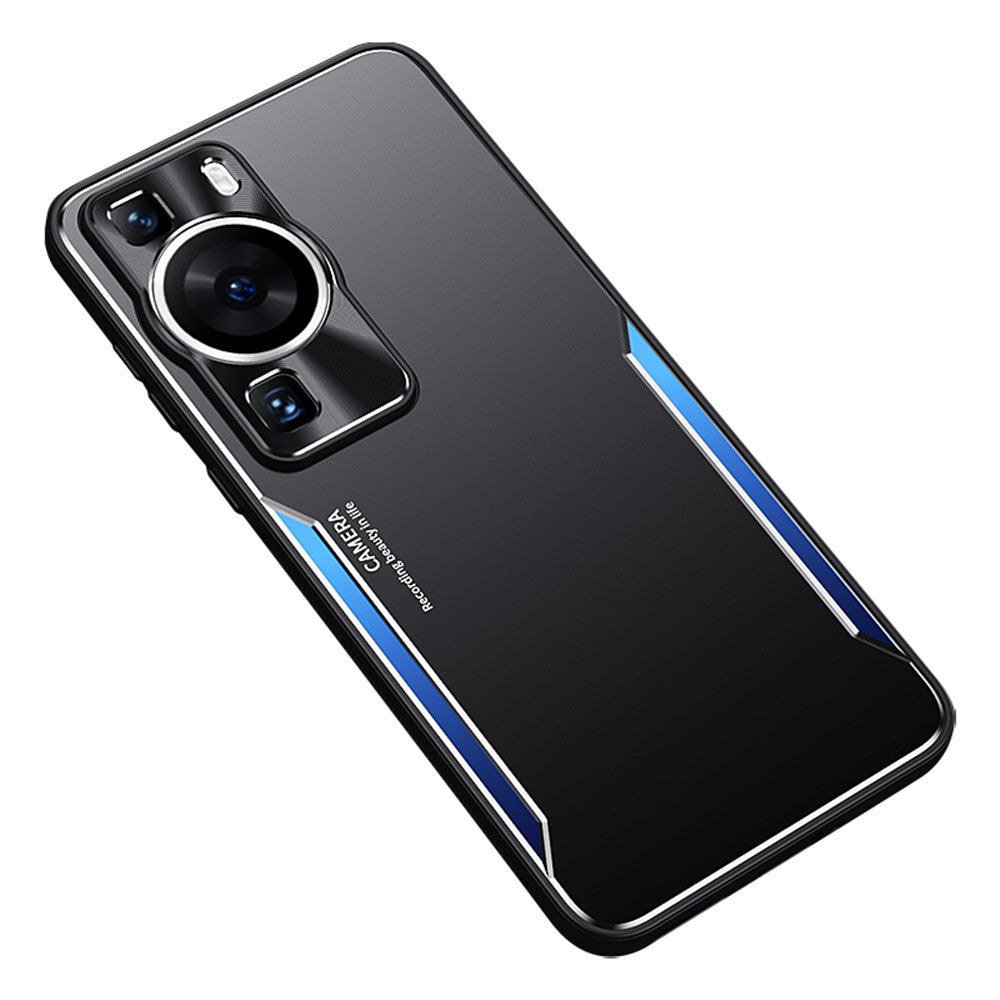 Stötsäkert mobilskal för Huawei P60 i aluminiumlegering + TPU-repskydd