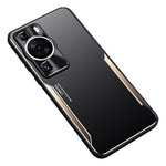 Stötsäkert mobilskal för Huawei P60 i aluminiumlegering + TPU-repskydd