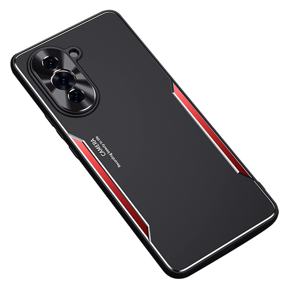 For Huawei nova 10 Pro 4G Aluminium Alloy+TPU Phone Cover Drop-proof Back Case
