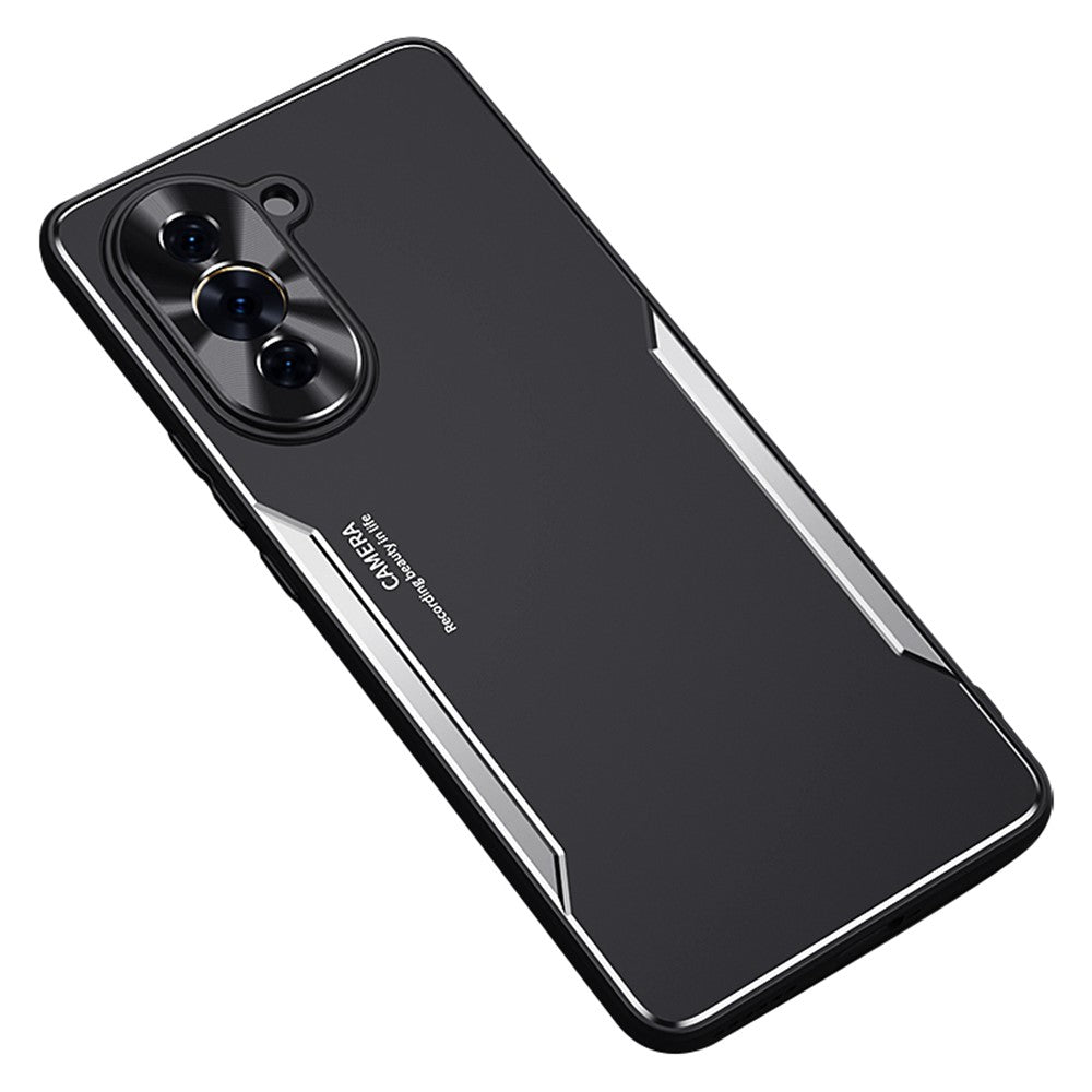 For Huawei nova 10 Pro 4G Aluminium Alloy+TPU Phone Cover Drop-proof Back Case