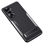 For Huawei nova 10 Pro 4G TPU+Aluminium Alloy Anti-fall Cover Folding Kickstand Phone Case