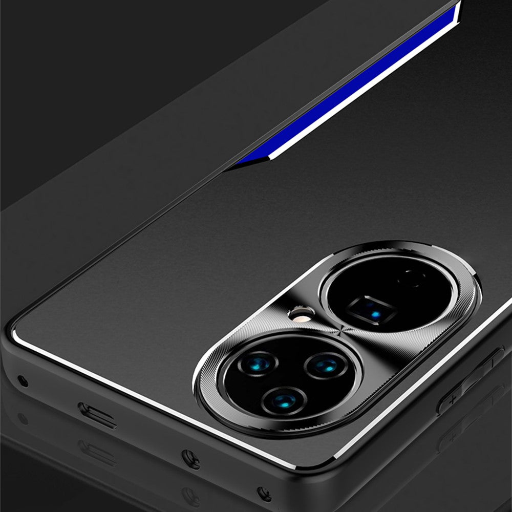 Shockproof Phone Case for Huawei P50 Pro 4G Aluminium Alloy+TPU Back Cover