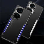 Shockproof Phone Case for Huawei P50 Pro 4G Aluminium Alloy+TPU Back Cover