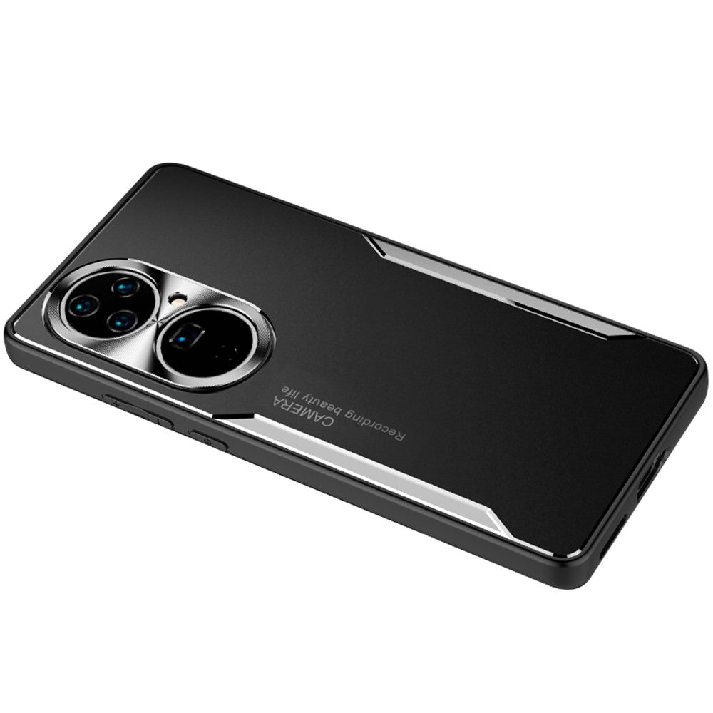 Shockproof Phone Case for Huawei P50 Pro 4G Aluminium Alloy+TPU Back Cover