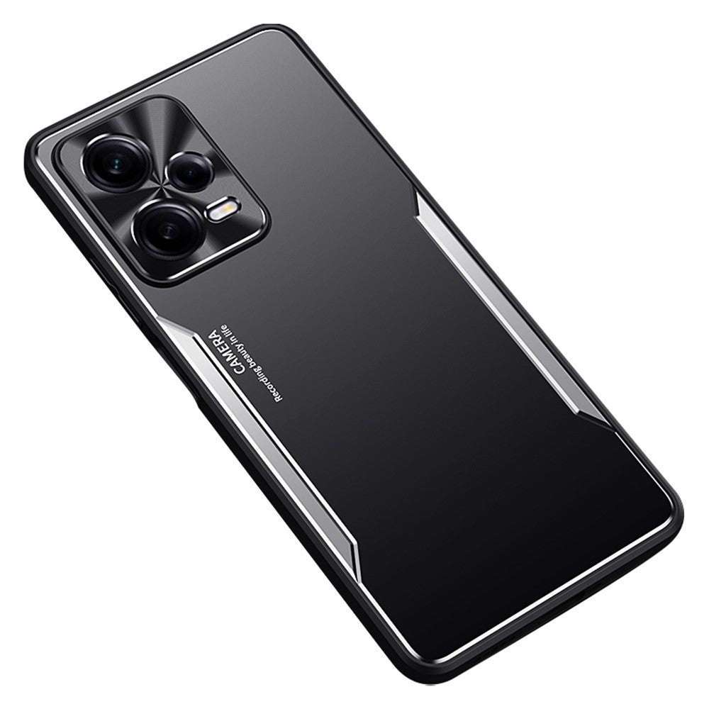 For Xiaomi Redmi Note 12 Pro+ 5G Drop-proof Case Aluminium Alloy+TPU Phone Cover