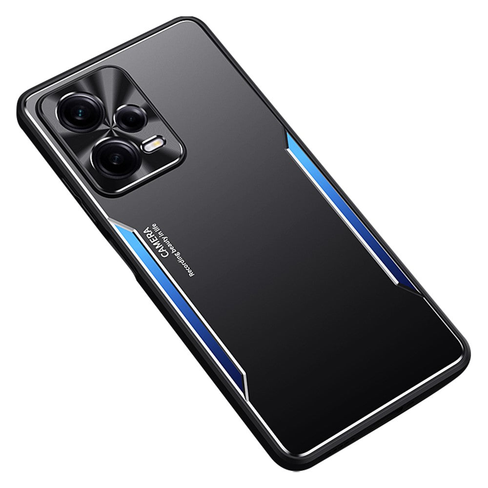 For Xiaomi Redmi Note 12 Pro+ 5G Drop-proof Case Aluminium Alloy+TPU Phone Cover