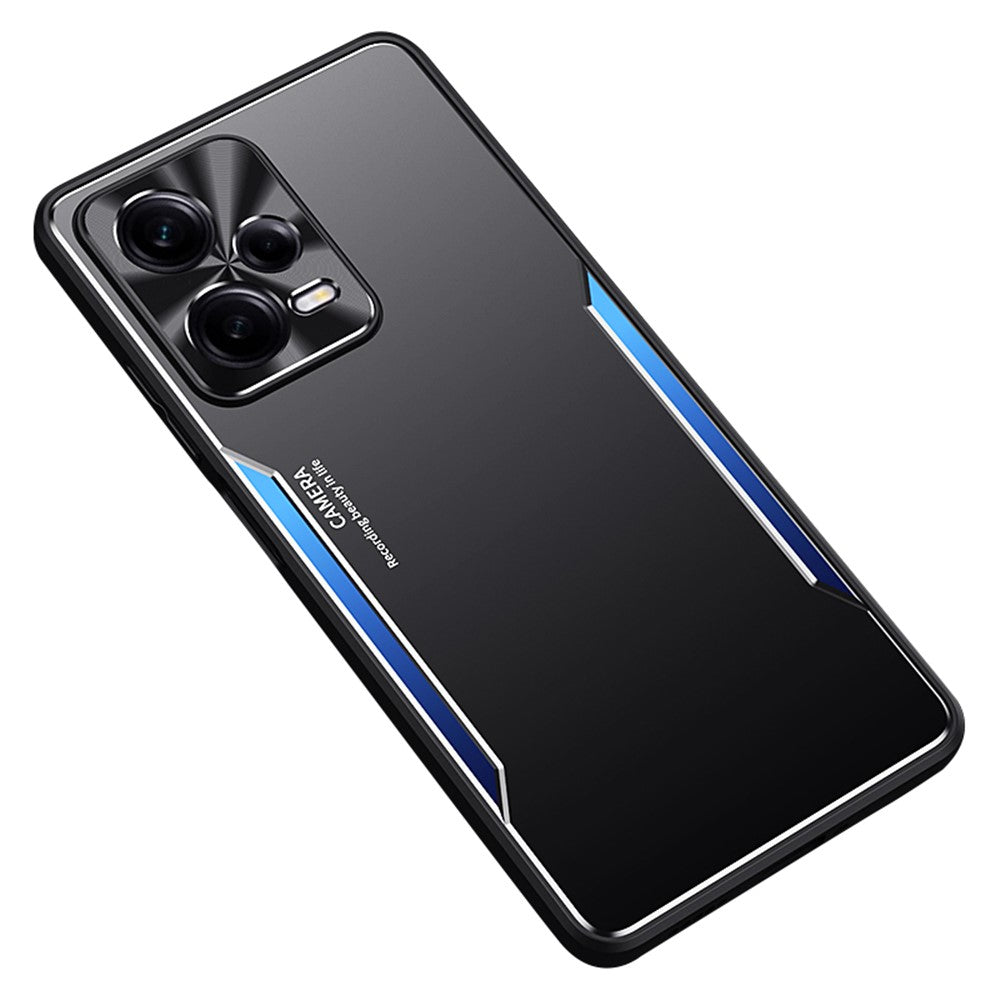Xiaomi Redmi Note 12 Pro 5G Aluminiumlegering + TPU Bakstycke Fallskyddande Mobilskal