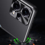 Xiaomi Redmi Note 12 Pro 5G Aluminiumlegering + TPU Bakstycke Fallskyddande Mobilskal