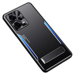 For Xiaomi Redmi Note 12 Pro 5G Kickstand Drop-proof Case TPU+Aluminium Alloy Phone Cover
