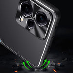 For Xiaomi Redmi Note 12 Pro 5G Kickstand Drop-proof Case TPU+Aluminium Alloy Phone Cover