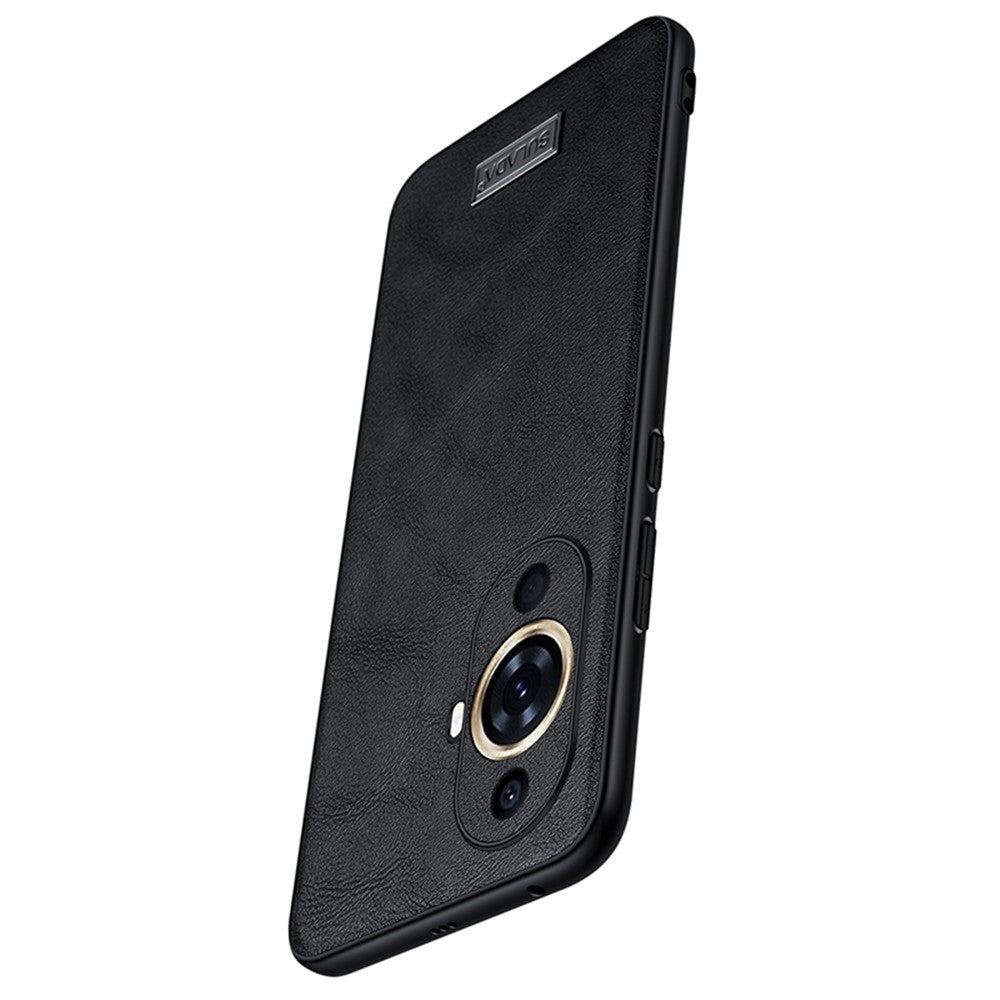 SULADA For Huawei nova 11 Pro / nova 11 Ultra PU Leather Coated TPU+PC Anti-fall Phone Case Scratch-resistant Cover