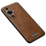 SULADA For Huawei nova 11 Pro / nova 11 Ultra PU Leather Coated TPU+PC Anti-fall Phone Case Scratch-resistant Cover