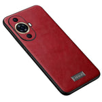 SULADA For Huawei nova 11 Pro / nova 11 Ultra PU Leather Coated TPU+PC Anti-fall Phone Case Scratch-resistant Cover
