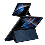 SULADA For Oppo Find N2 5G PU Leather+Hard PC Phone Case Stand Shockproof Cover