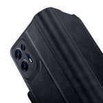 SULADA For Oppo Find N Protective Case PU Leather+PC Cover Anti-Drop Stand Phone Case
