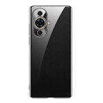 SULADA Elektropläterande mobilskal för Huawei Nova 11 / Nova 12s 4G / Nova 12 Lite 4G Rak Kant Genomskinligt Reptåligt TPU-Skal