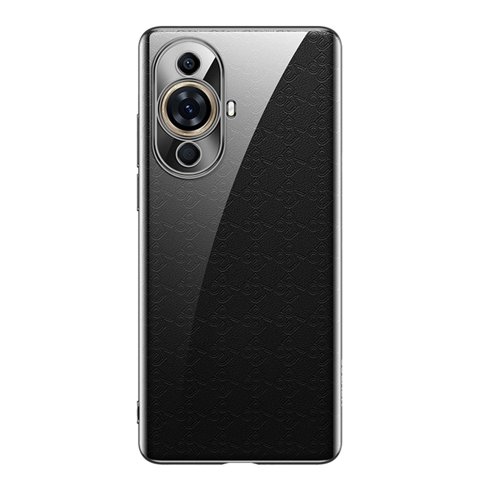 SULADA Elektropläterande mobilskal för Huawei Nova 11 / Nova 12s 4G / Nova 12 Lite 4G Rak Kant Genomskinligt Reptåligt TPU-Skal