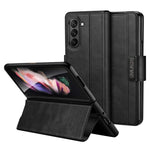 SULADA For Samsung Galaxy Z Fold5 5G PU Leather Protective Cover Anti-drop Stand Phone Case