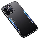 For iPhone 12 Pro Max 6.7 inch Aluminium Alloy + TPU Phone Case Anti-Scratch Cellphone Shell