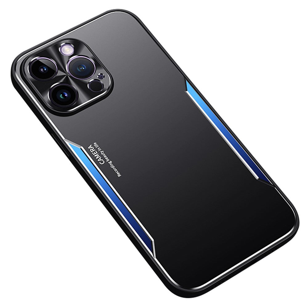 For iPhone 12 Pro Max 6.7 inch Aluminium Alloy + TPU Phone Case Anti-Scratch Cellphone Shell
