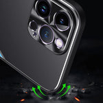 For iPhone 12 Pro Max 6.7 inch Aluminium Alloy + TPU Phone Case Anti-Scratch Cellphone Shell