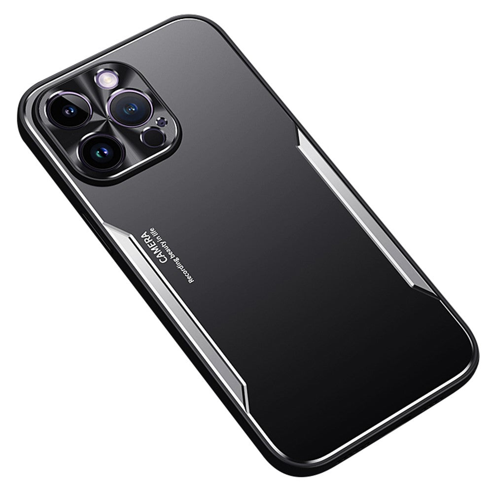 For iPhone 12 Pro Max 6.7 inch Aluminium Alloy + TPU Phone Case Anti-Scratch Cellphone Shell