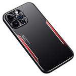 For iPhone 12 Pro Max 6.7 inch Aluminium Alloy + TPU Phone Case Anti-Scratch Cellphone Shell