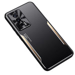 For Xiaomi Redmi K60 5G / K60 Pro 5G / Poco F5 Pro 5G Aluminium Alloy+TPU Phone Case Anti-fall Shell