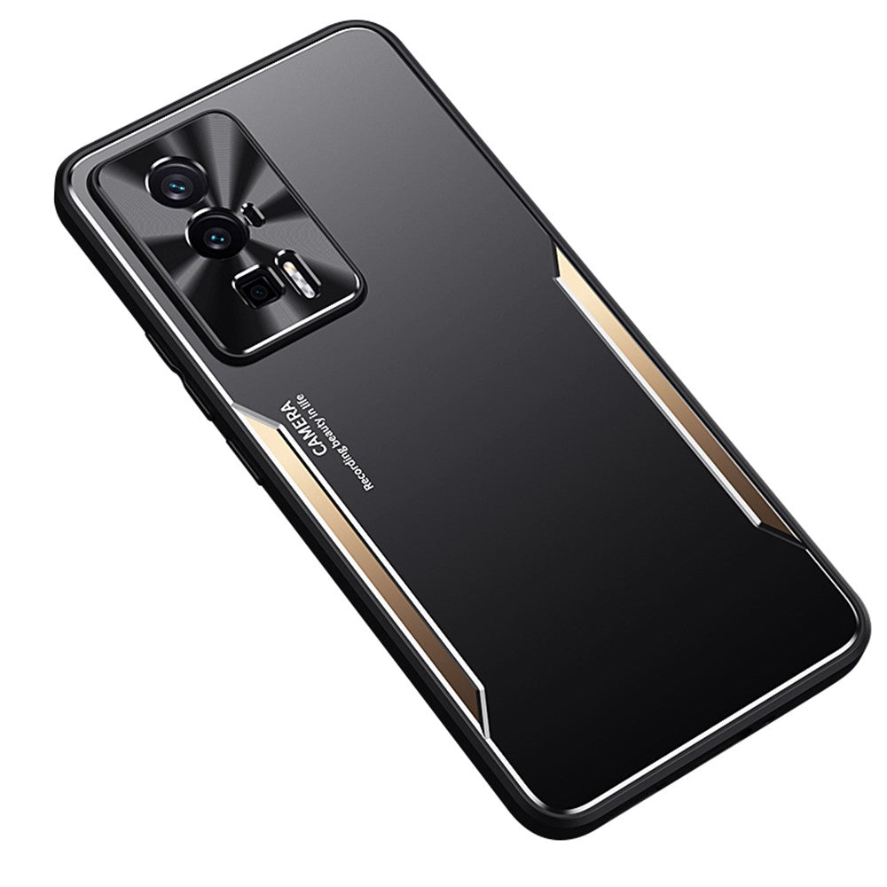 For Xiaomi Redmi K60 5G / K60 Pro 5G / Poco F5 Pro 5G Aluminium Alloy+TPU Phone Case Anti-fall Shell