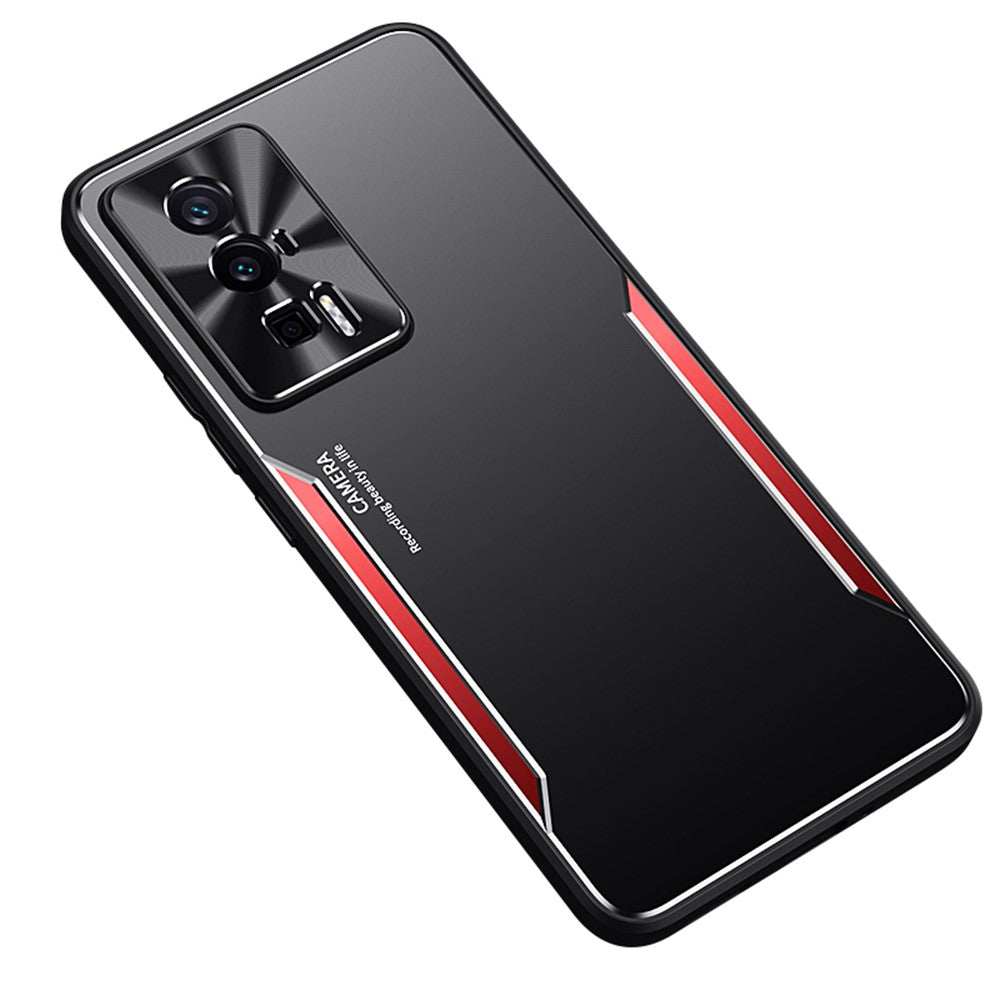 For Xiaomi Redmi K60 5G / K60 Pro 5G / Poco F5 Pro 5G Aluminium Alloy+TPU Phone Case Anti-fall Shell