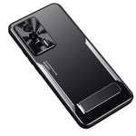 Xiaomi Poco F5 Pro 5G / Redmi K60 5G / K60 Pro 5G Stativ mobilskal TPU + Aluminiumlegeringsskal