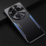 For Oppo Find X6 Pro Phone Case Aluminum Alloy + TPU Slim Case Protective Anti-Drop Phone Cover
