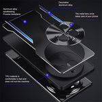 For Oppo Find X6 Pro Phone Case Aluminum Alloy + TPU Slim Case Protective Anti-Drop Phone Cover