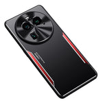 For Oppo Find X6 Pro Phone Case Aluminum Alloy + TPU Slim Case Protective Anti-Drop Phone Cover