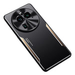 For Oppo Find X6 Pro Phone Case Aluminum Alloy + TPU Slim Case Protective Anti-Drop Phone Cover
