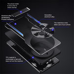 For Oppo Find X6 Kickstand Case Aluminum Alloy Soft TPU Shockproof Phone Cover
