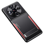Anti-Scratch Phone Case For Xiaomi 12S Ultra 5G , Cell Phone Shell TPU+Aluminium Alloy Cover with Kickstand