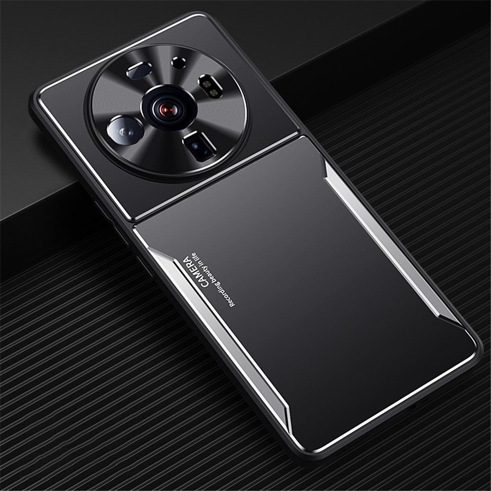 For Xiaomi 12S Ultra 5G Shockproof TPU + Aluminum Alloy Phone Case Scratch-resistant Phone Cover
